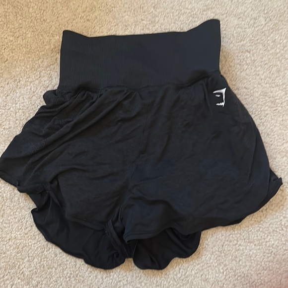 Gymshark Black Vital Seamless 2.0 Shorts - Picture 1 of 3